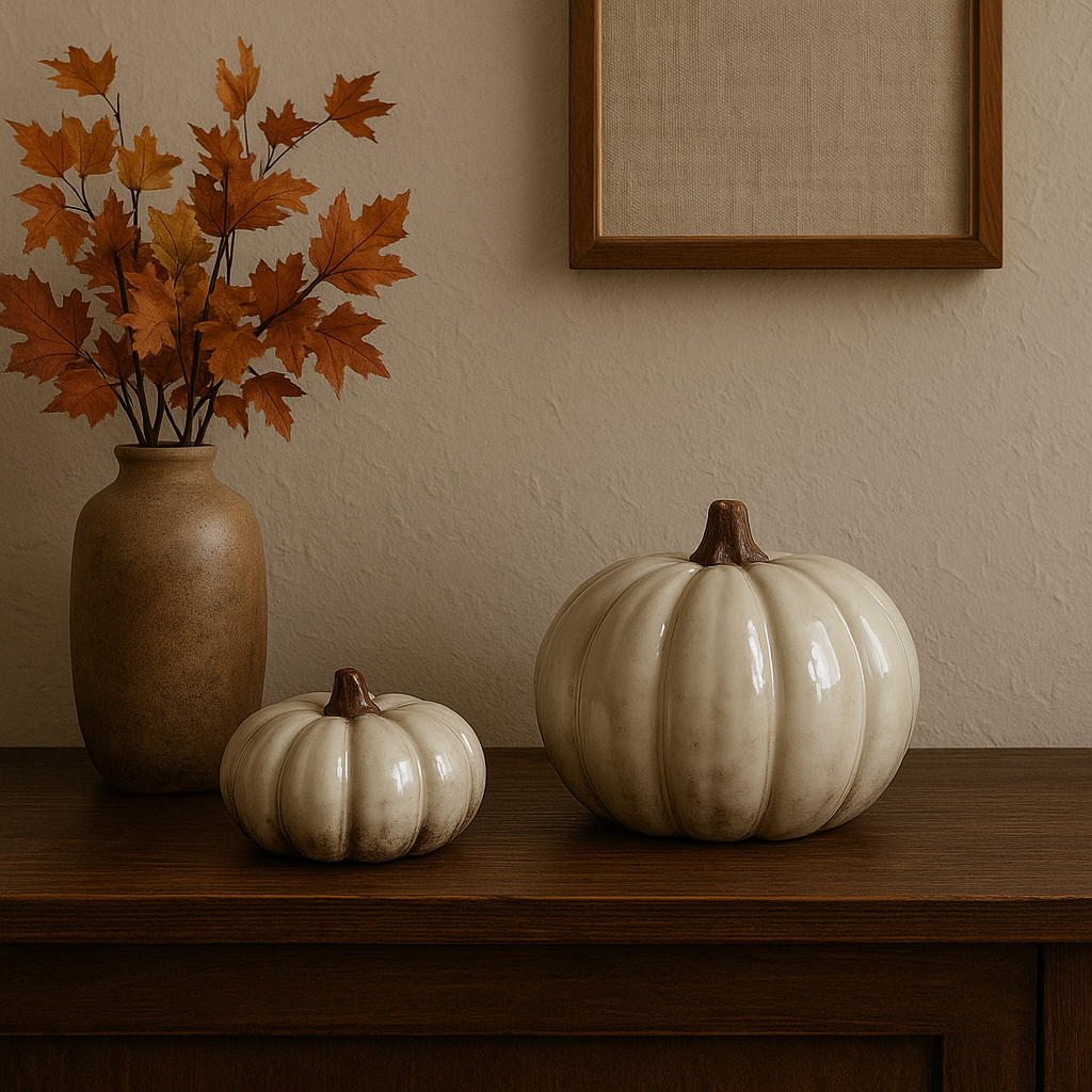 Rustic Glazed Pumpkin