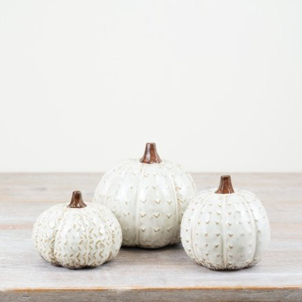 Patterned Pumpkin Decoration