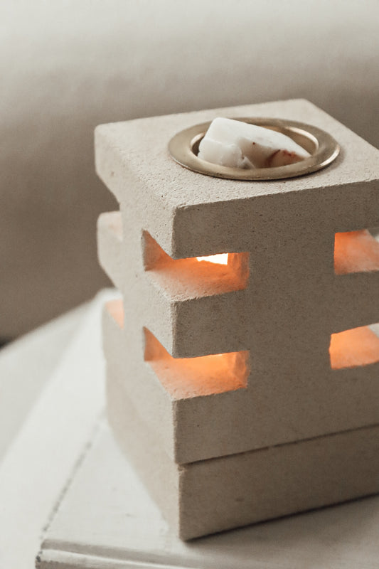 Sandstone Abstract Wax Melt Burner
