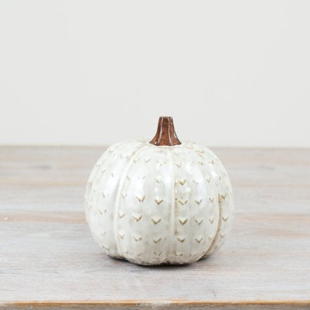 Patterned Pumpkin Decoration