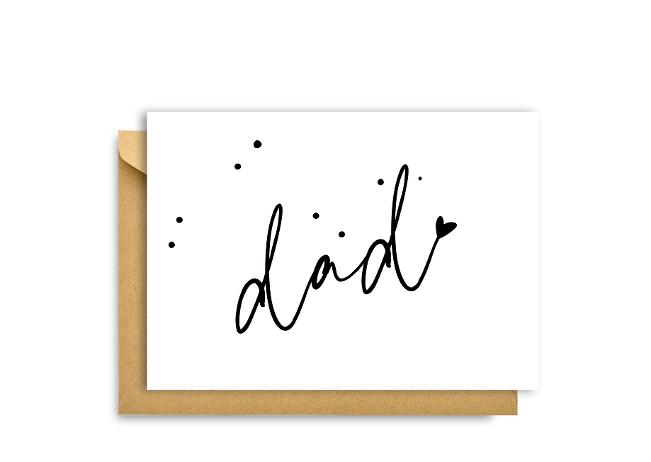 “DAD" CARD