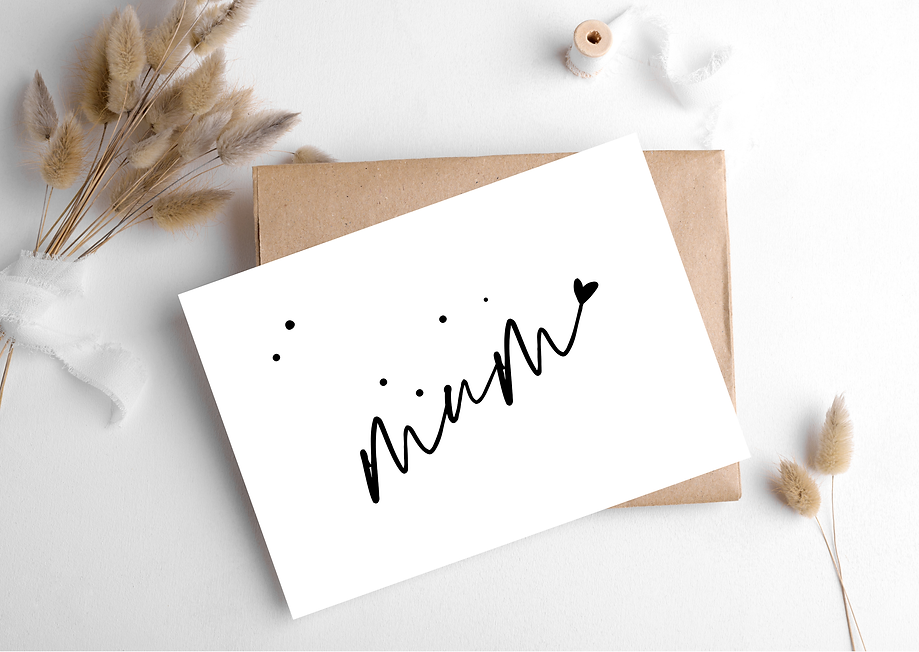 “MUM" CARD