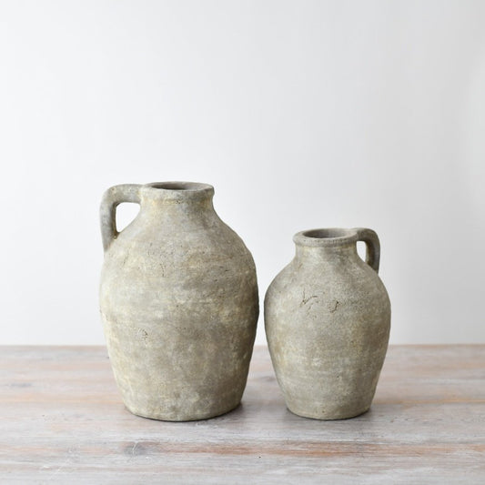 Ravello Grey Rustic Vase.