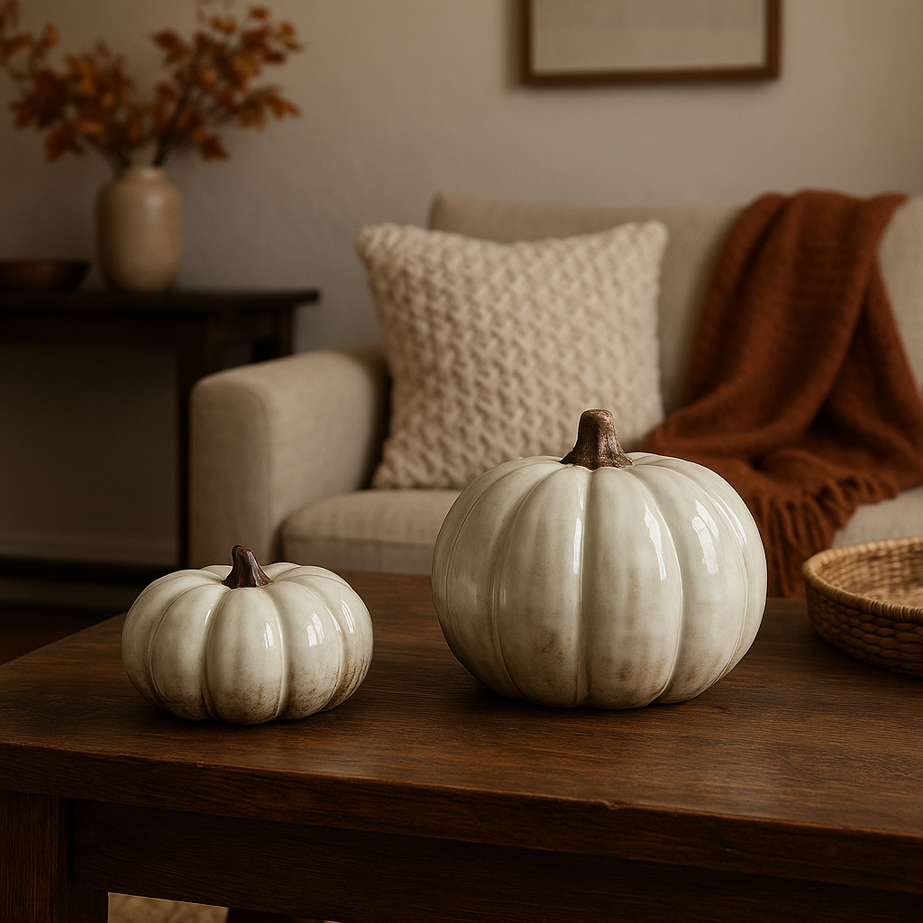 Rustic Glazed Pumpkin