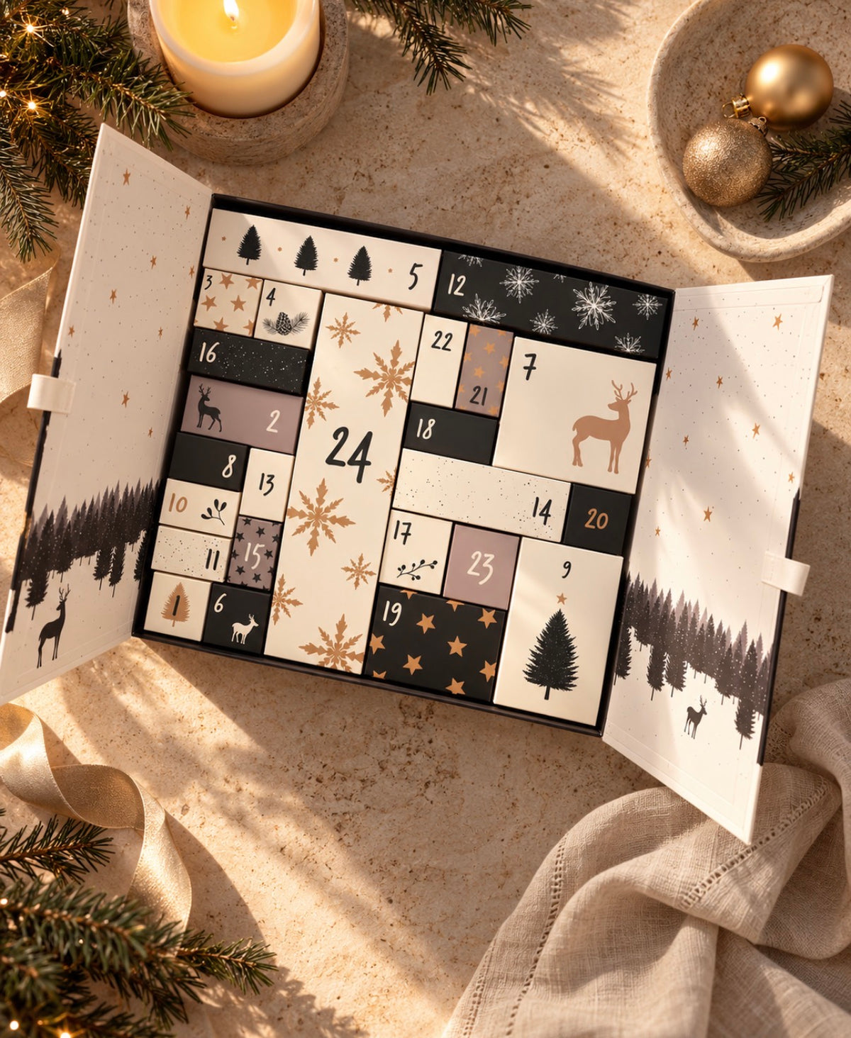 The Nero Bianco Luxury Advent Calendar