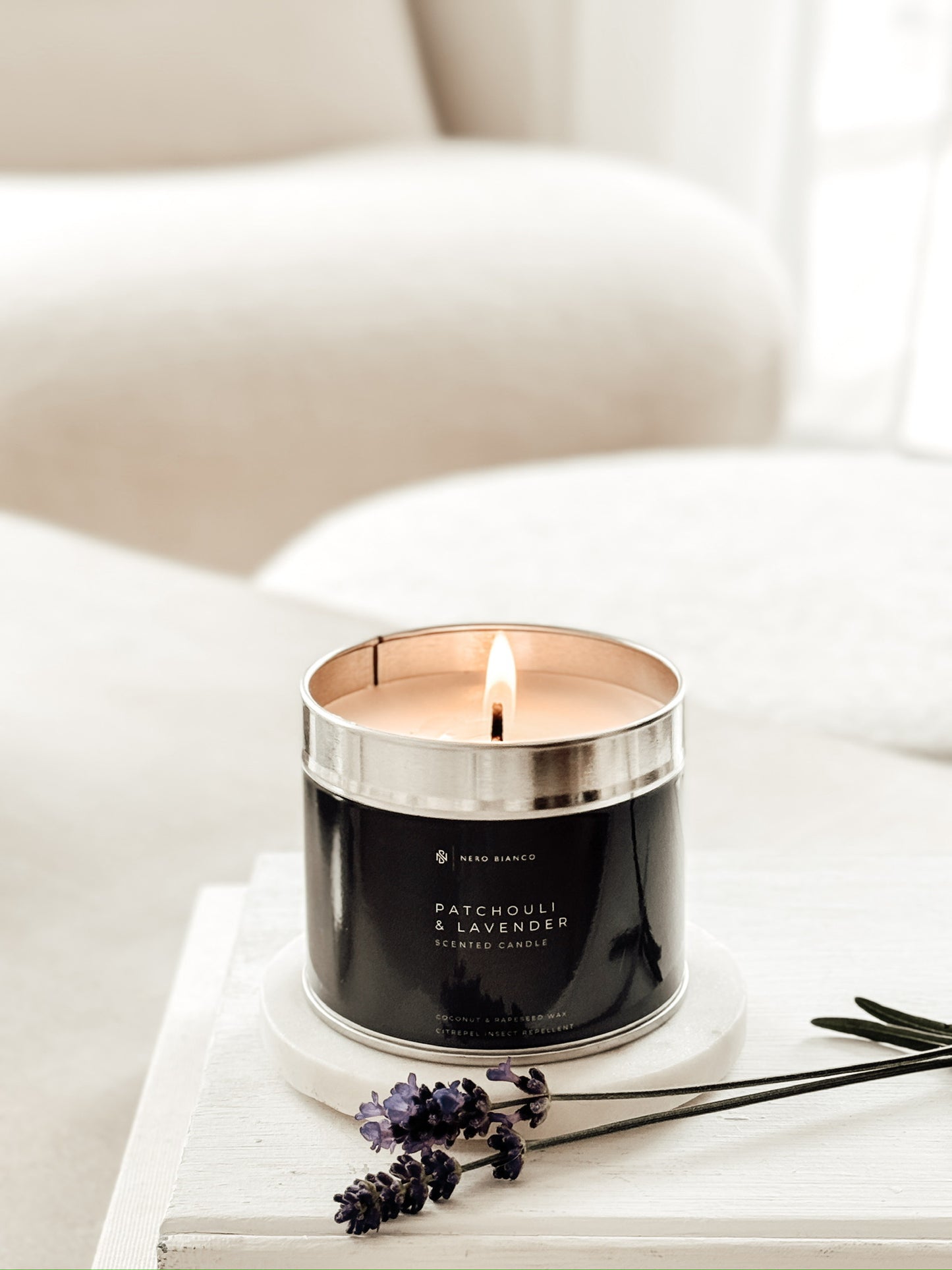 Lavender & Patchouli Candle