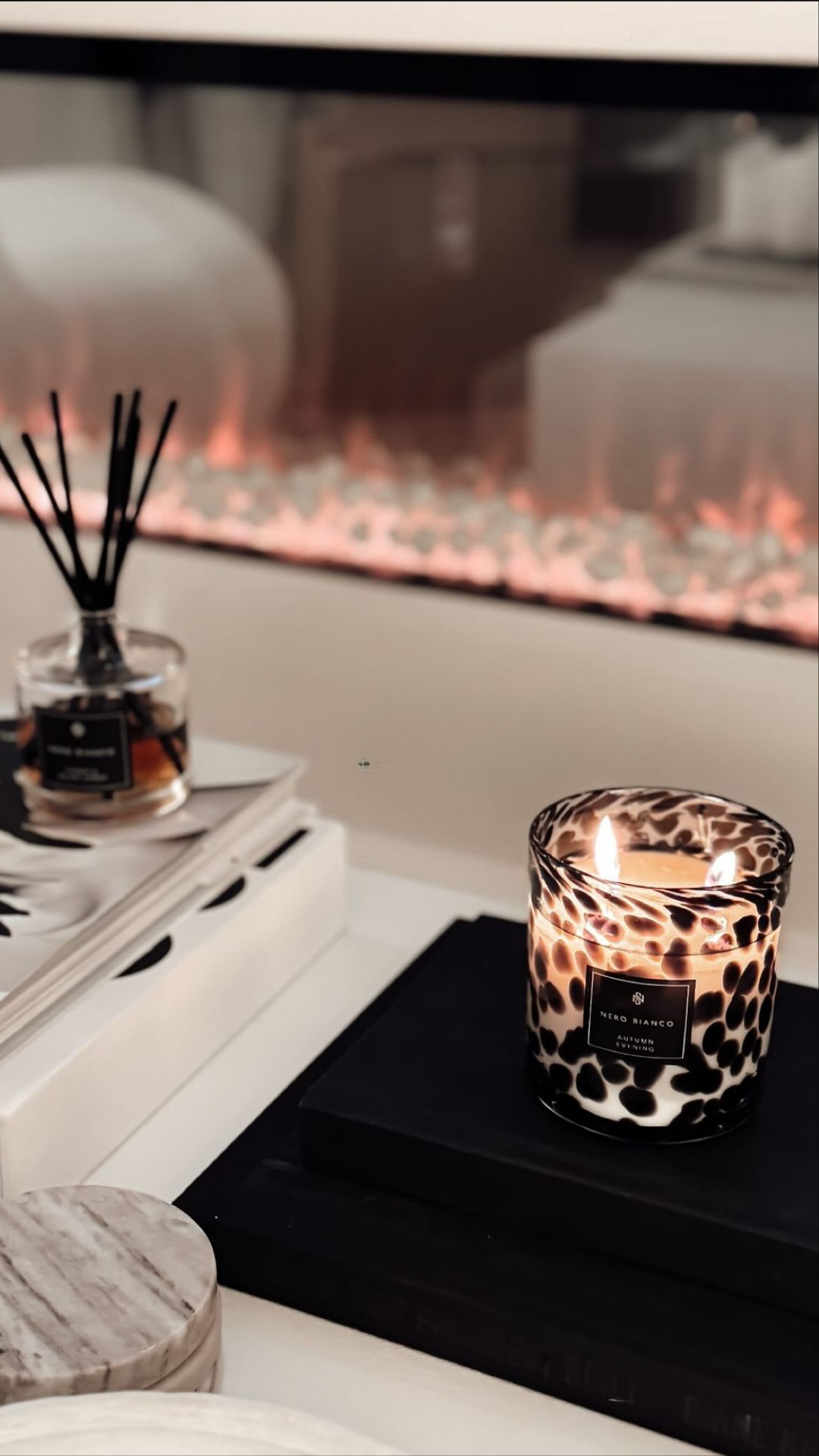 Cheetah Print Candles: Medium Dual Wicked (Wholesale).