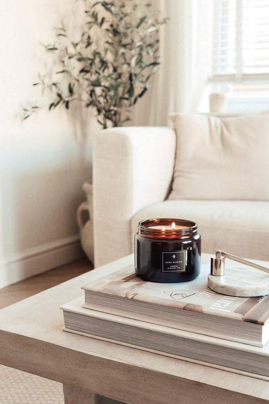 Dual Wick Amber Candles (Wholesale).