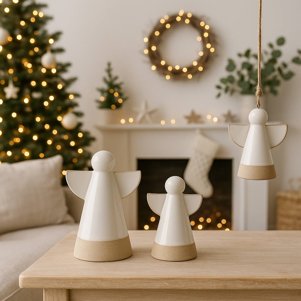 Ceramic Angel Ornament