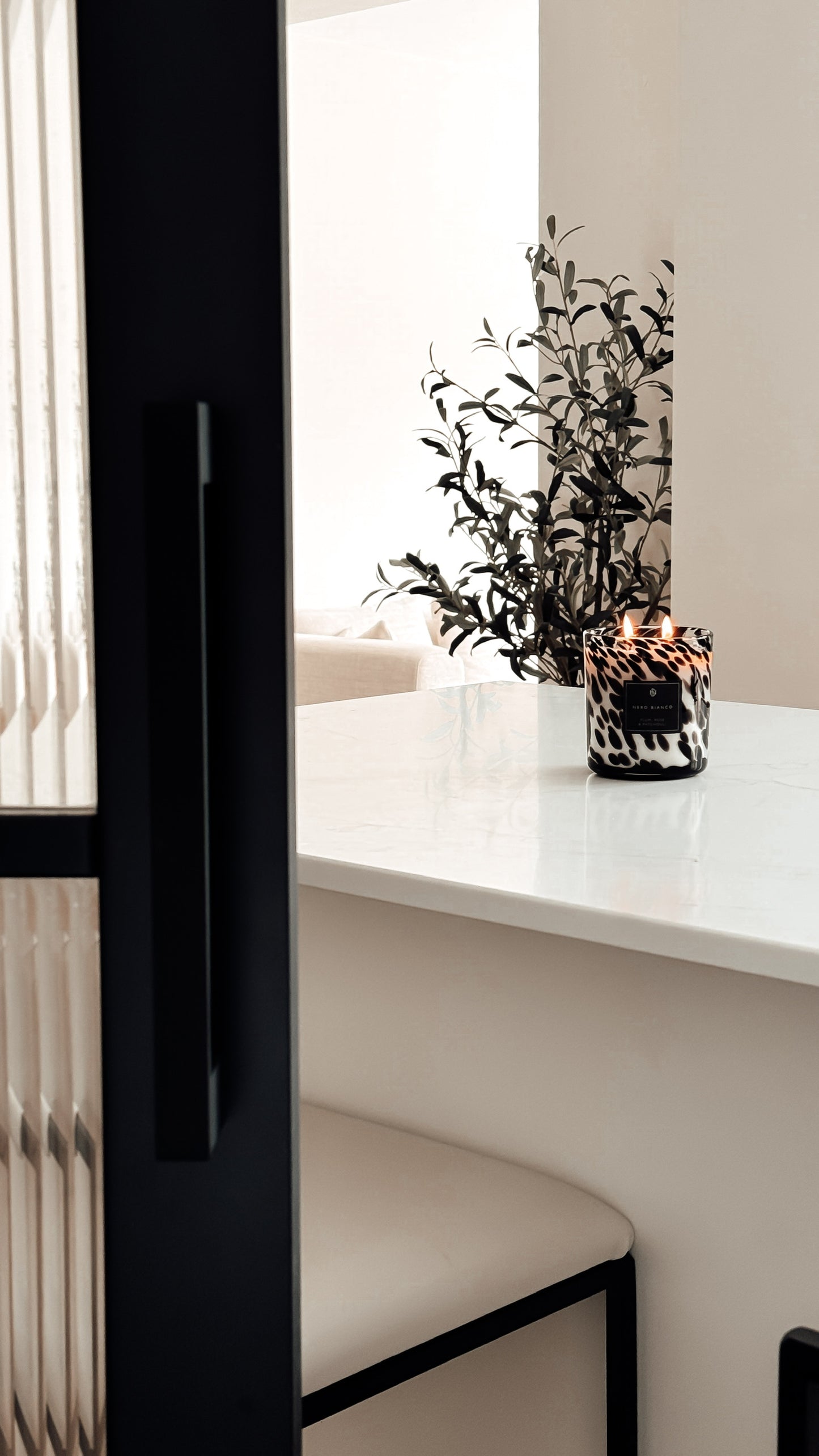 Cheetah Print Candles: Medium Dual Wicked (Wholesale).