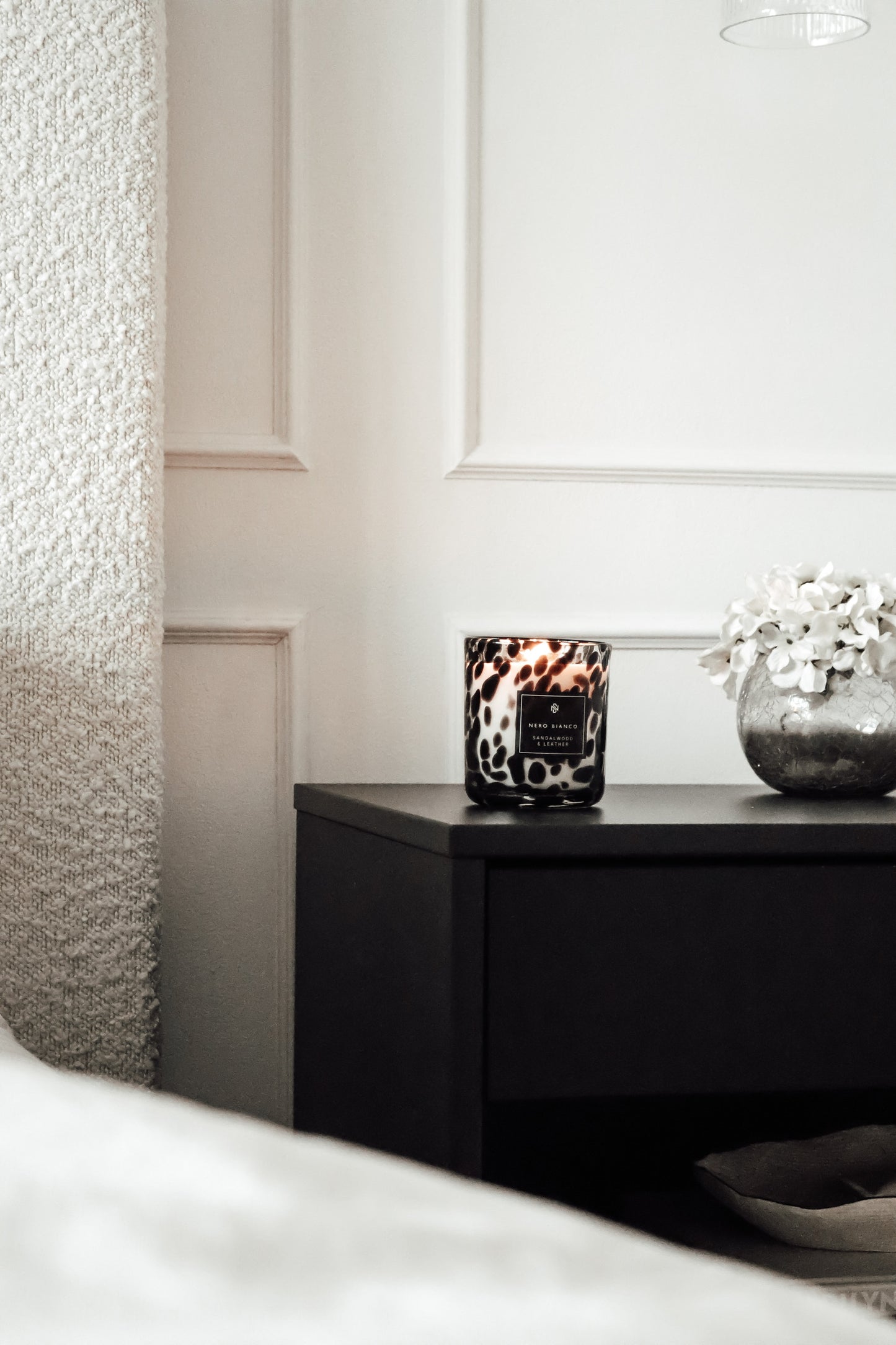 cheetah print candle