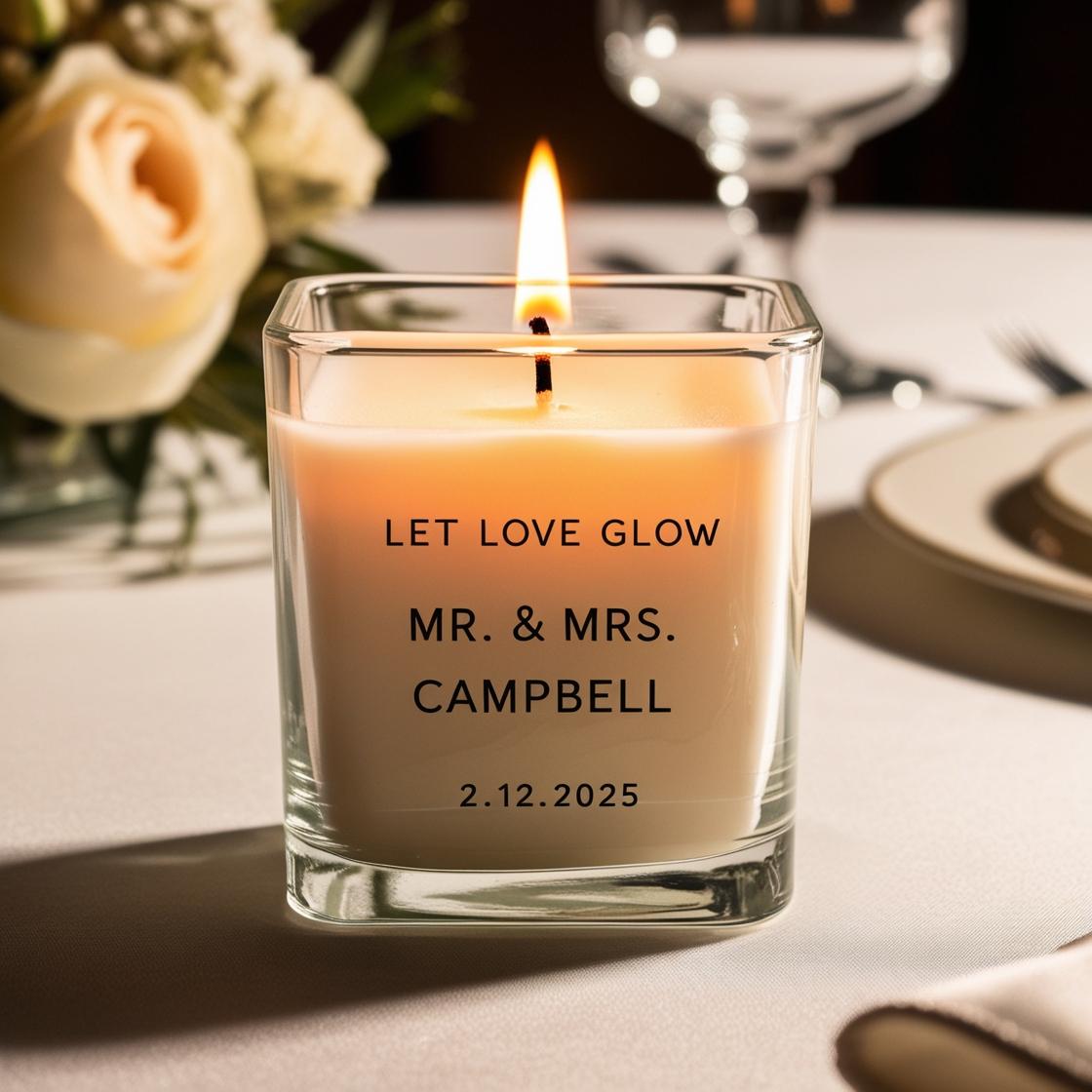 Sophistication Candle Favour Package