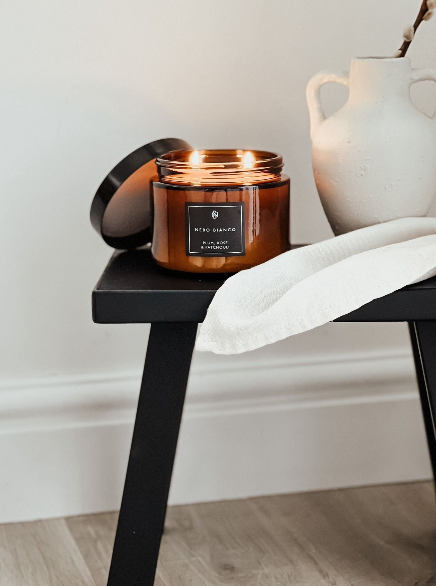 Dual Wick Amber Candles (Wholesale).