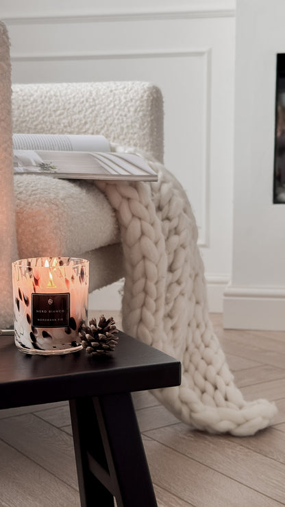 Dalmatian Print Candle: Small