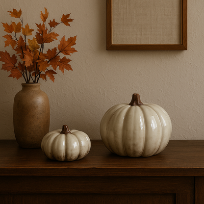 Rustic Glazed Pumpkin