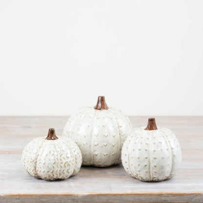 Patterned Pumpkin Decoration