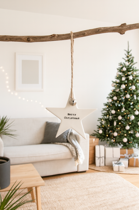 Ceramic Hanging Star