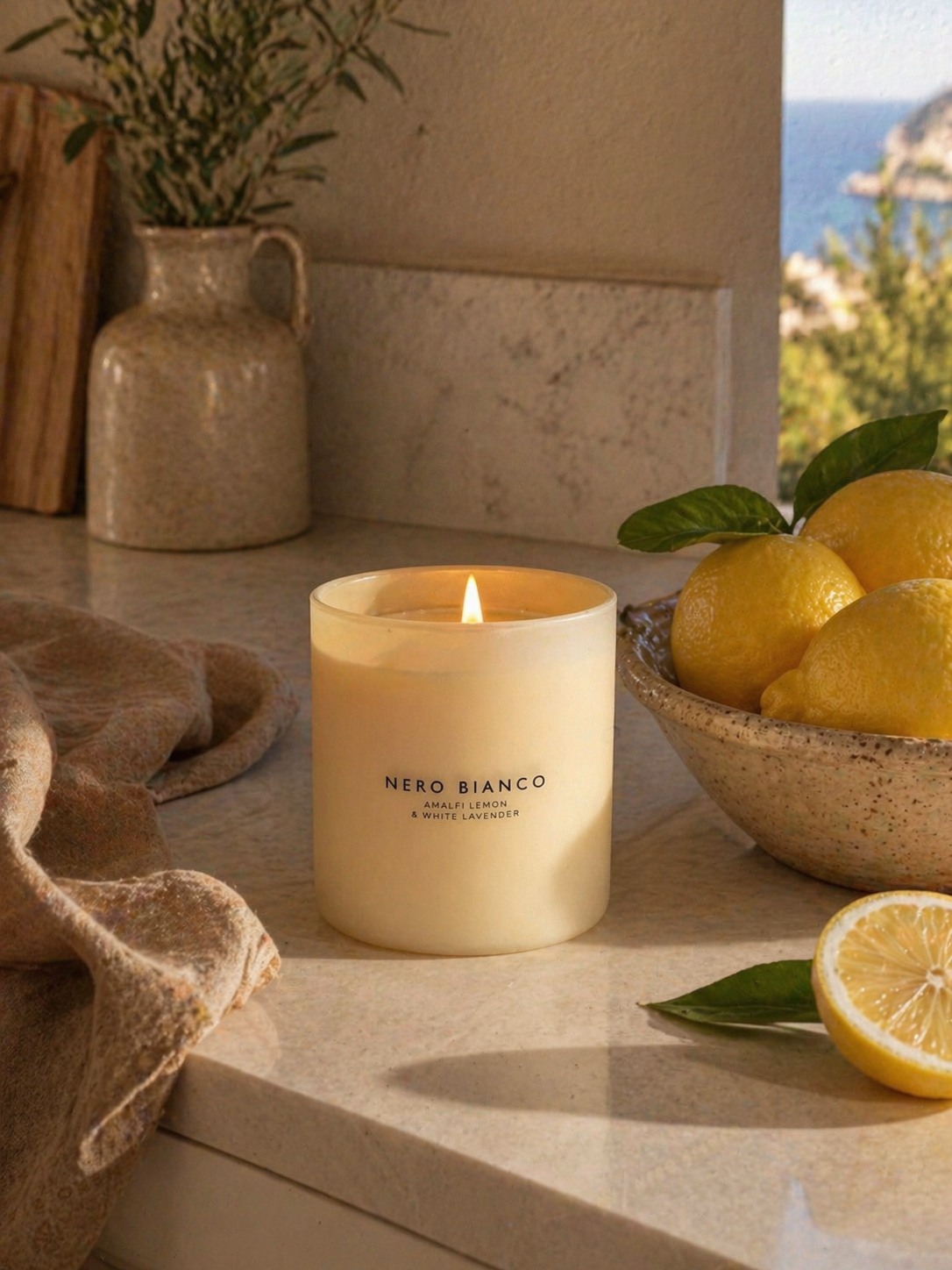 Amalfi Lemon & White Lavender Candle