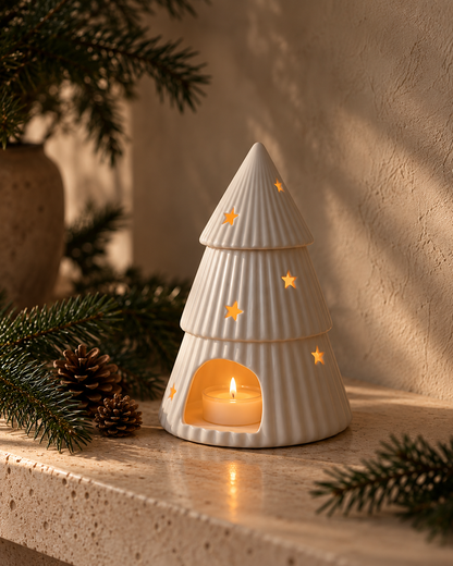 Ceramic Christmas Tree Wax Melt Burner