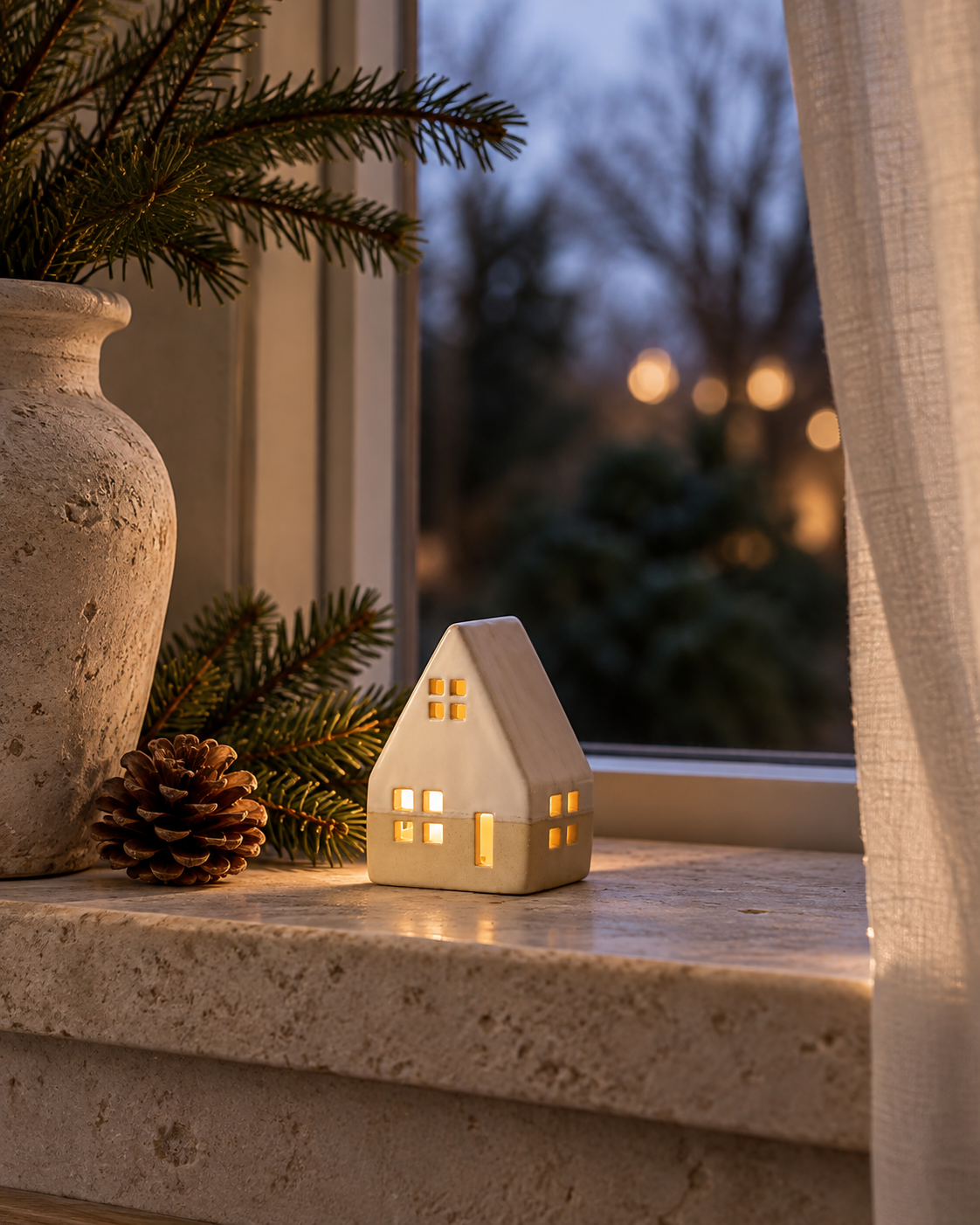 Ceramic LED House
