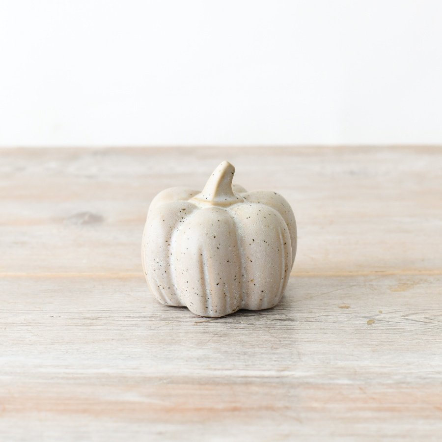Speckled Ceramic Pumpkins
