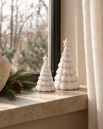 Christmas Tree with Star (Oval)