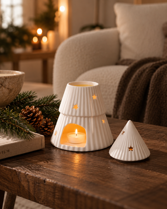 Ceramic Christmas Tree Wax Melt Burner